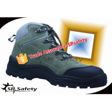 SRSAFETY 2015 nouveau style haute qualité en cuir de suède chaussures en acier de sécurité fournisseurs en Chine